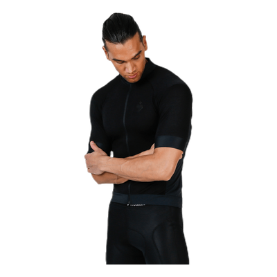 Crossfire Merino SS Jersey M Black