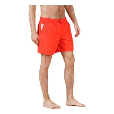 Scale Shorts Red