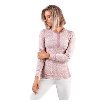 Rose Long Sleeve Shirt Pink