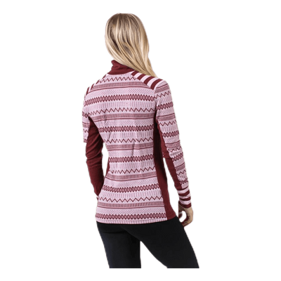 Åkle Half-Zip Shirt Pink/Red