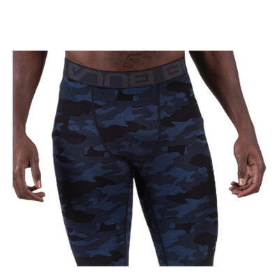 Camo Merino Wool Pant Blue