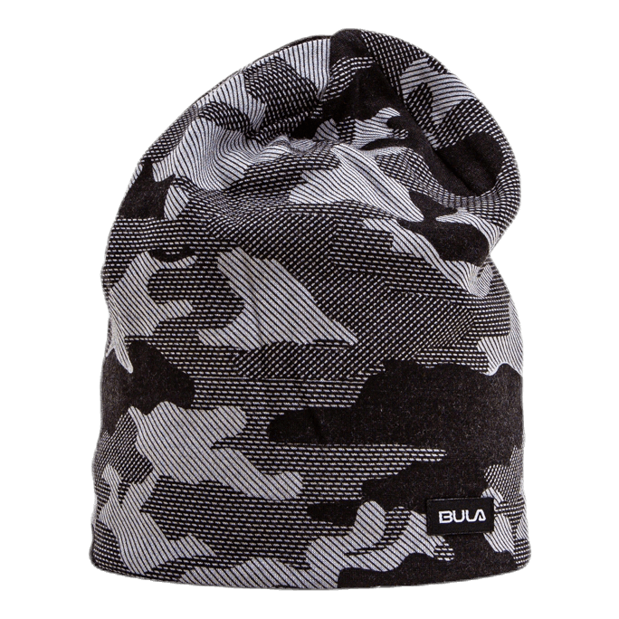 Camo Printed Wool Beanie  Patterned/Grey