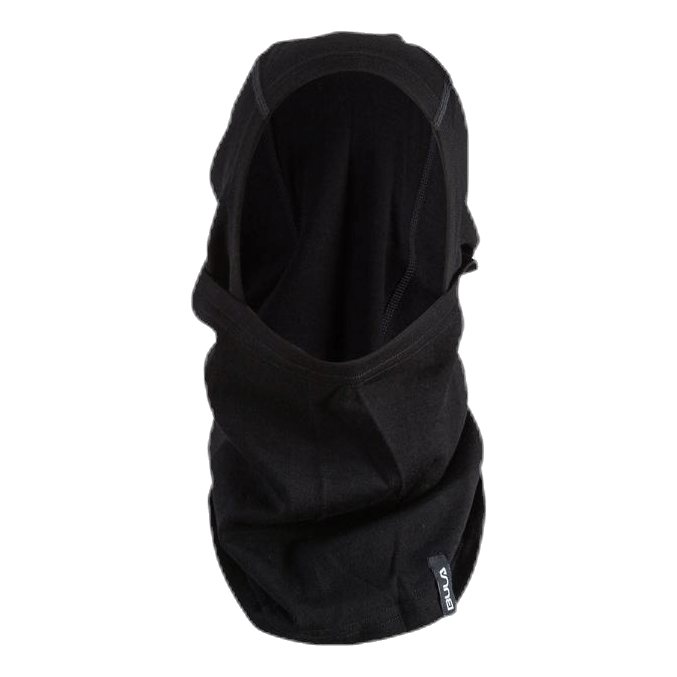 Wool Convertible Balaclava Black