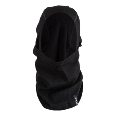 Wool Convertible Balaclava Black