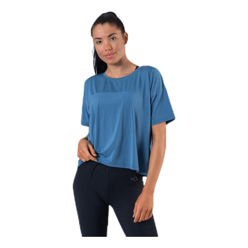 Beatrice Tee Blue/Black