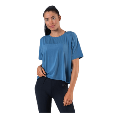 Beatrice Tee Blue/Black