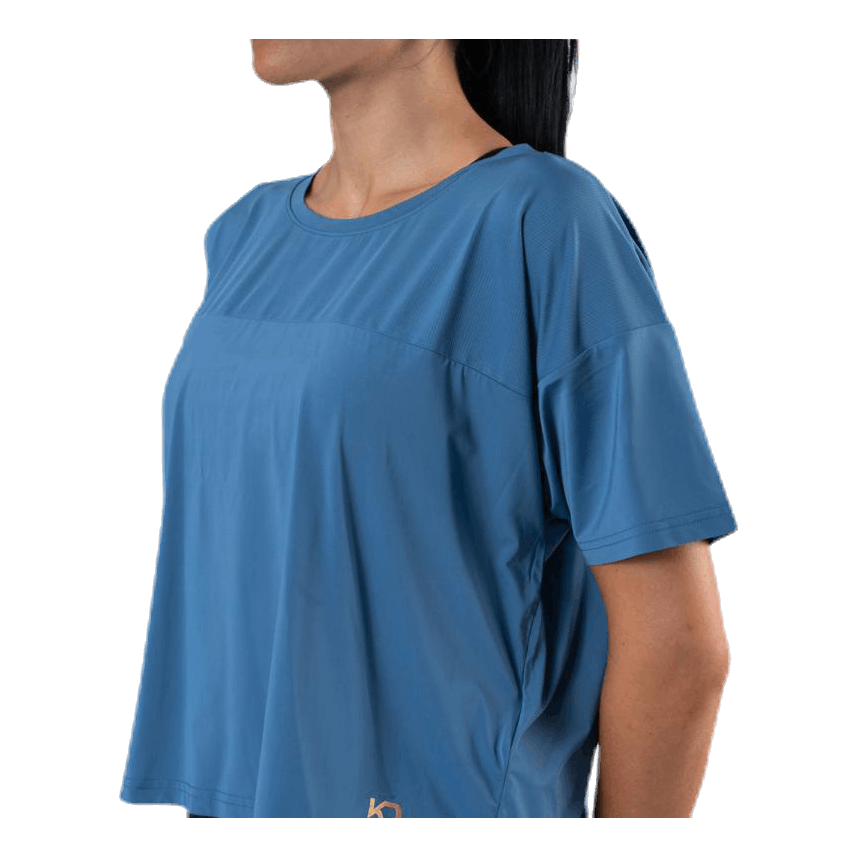 Beatrice Tee Blue/Black