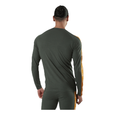 Tape Merino Wool Crew Green