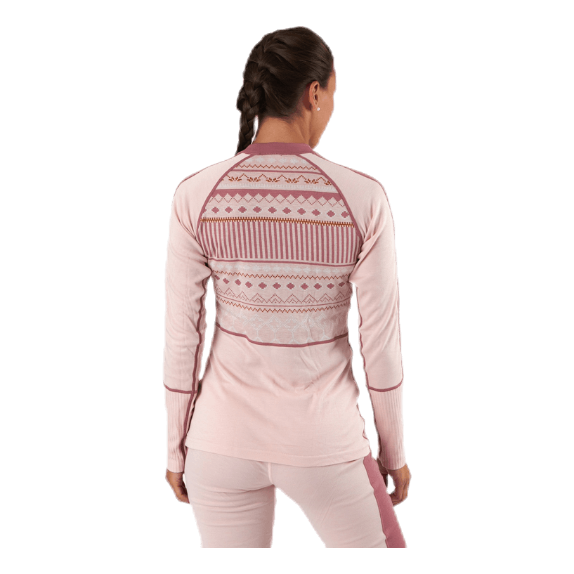 Perle Long Sleeve Shirt Pink