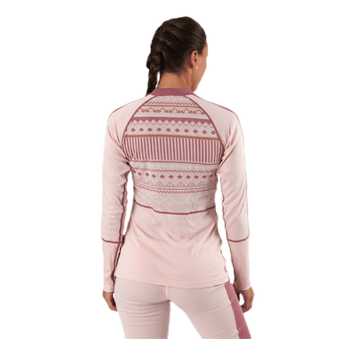 Perle Long Sleeve Shirt Pink