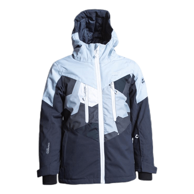 Nyköping Junior Alpine Jacket Blue/Grey