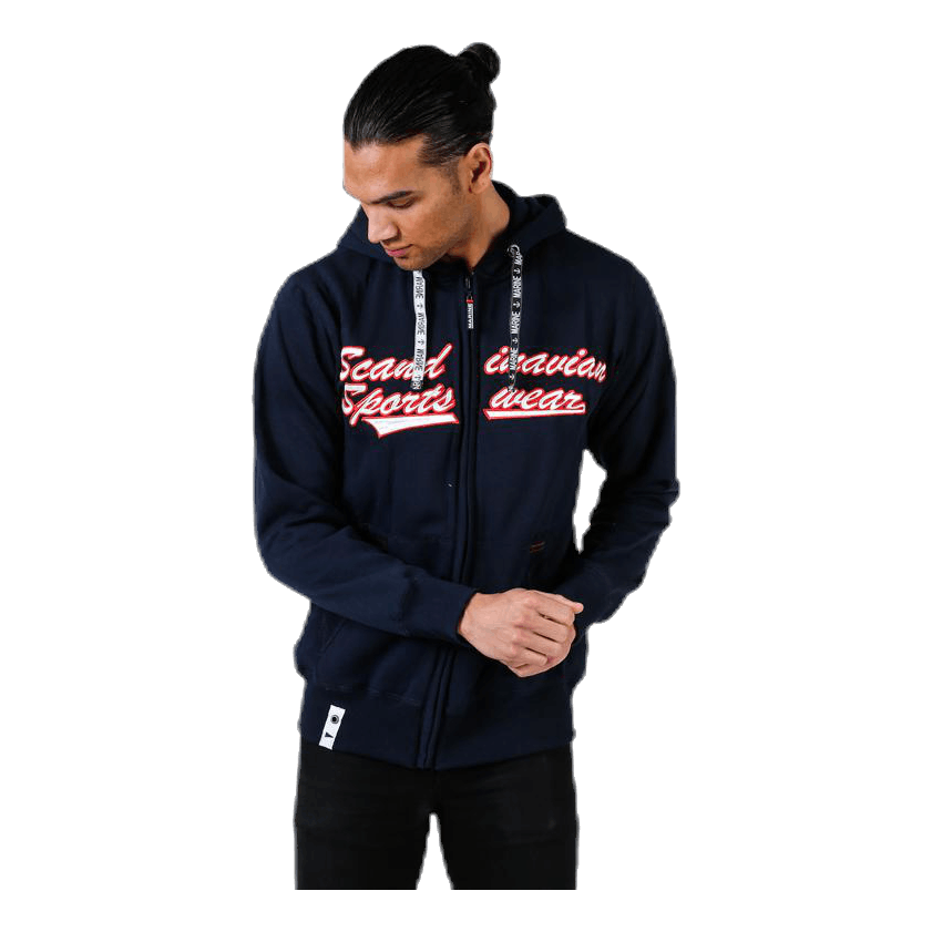 La Rochelle Zip Hood Blue