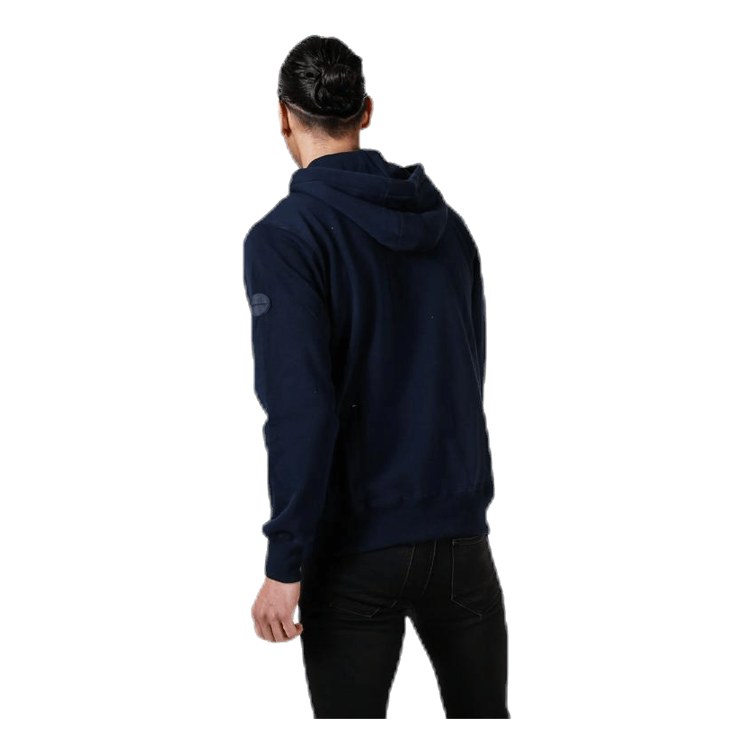 La Rochelle Zip Hood Blue