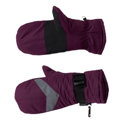 Dundret Junior Mittens Purple