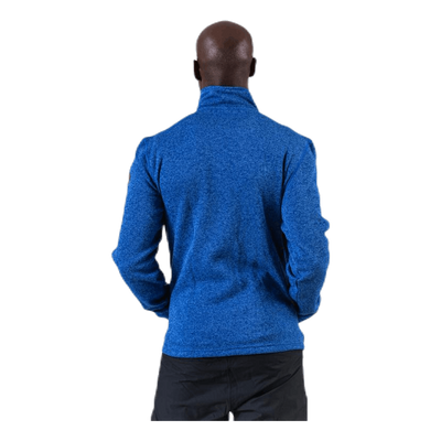 Richard Melange Fleece Jacket Blue