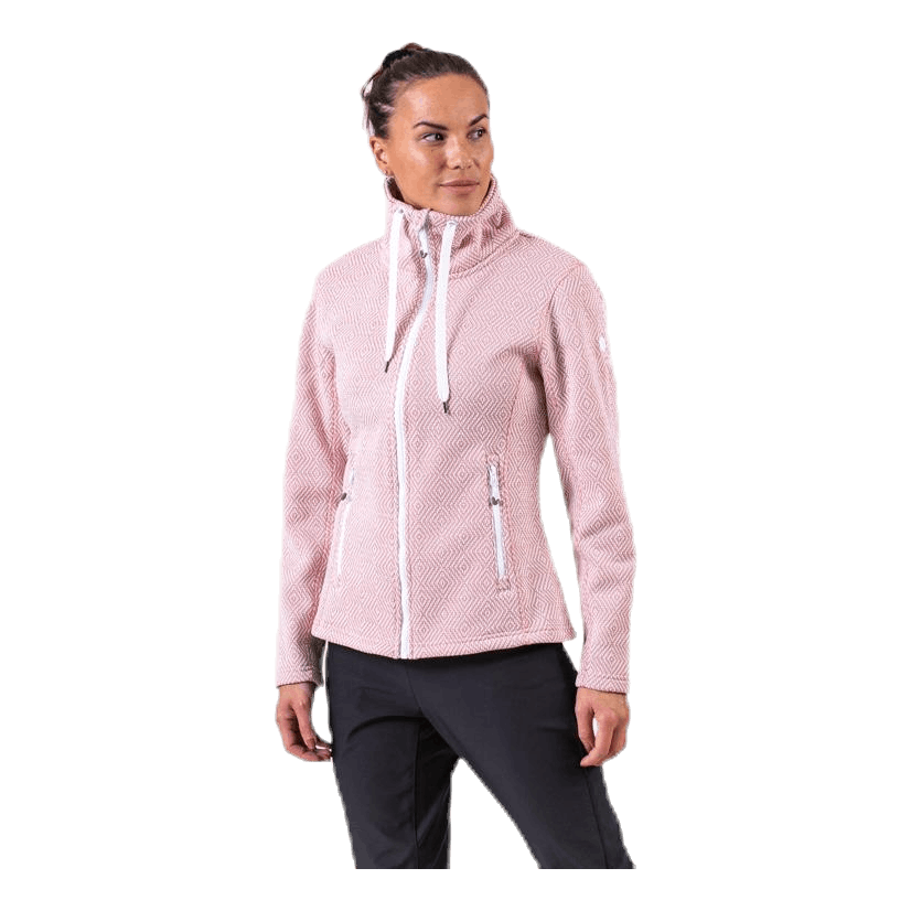 Freida Melange Fleece Jacket – Weather - Report Pink