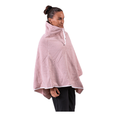 Glory Fleece Poncho Pink