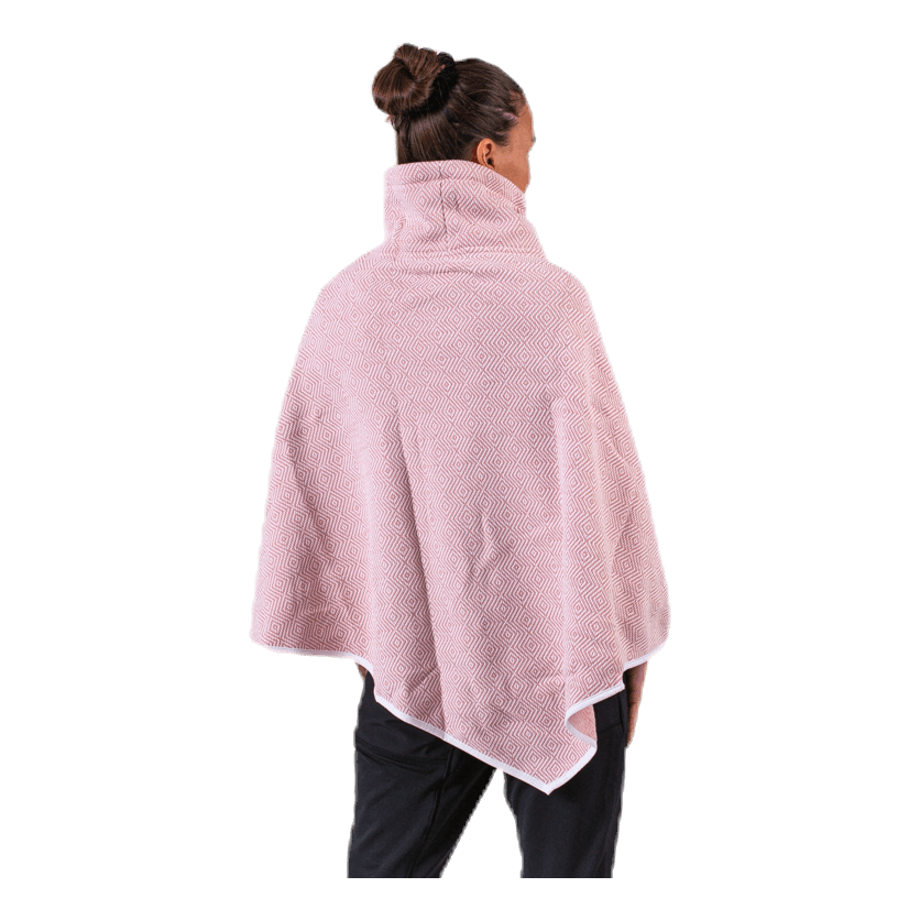 Glory Fleece Poncho Pink