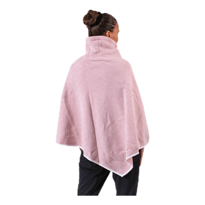 Glory Fleece Poncho Pink