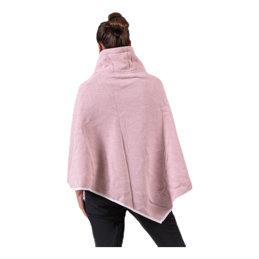 Glory Fleece Poncho Pink