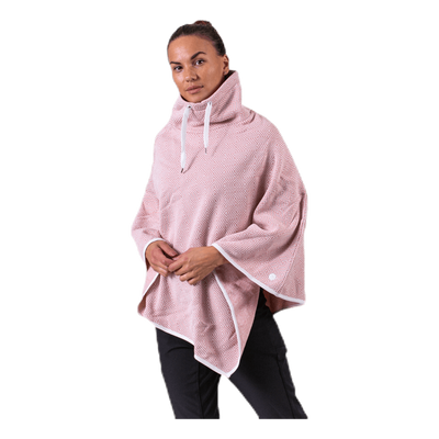 Glory Fleece Poncho Pink