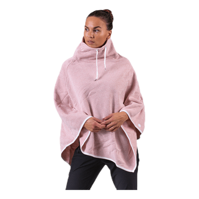 Glory Fleece Poncho Pink