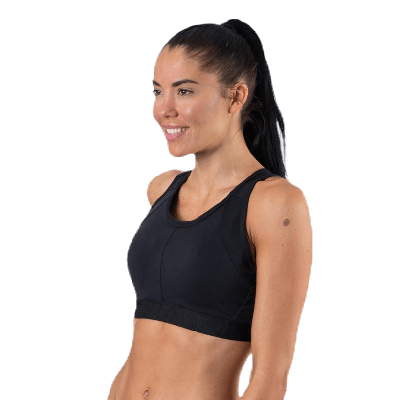 Max Support Bra Black