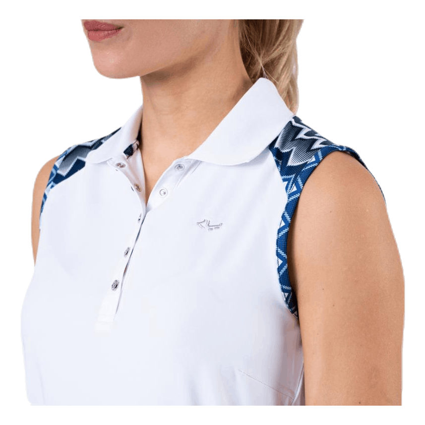 Element Sleeveless Poloshirt Patterned