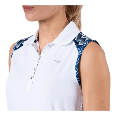 Element Sleeveless Poloshirt Patterned