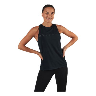 Clara Loose Singlet Black