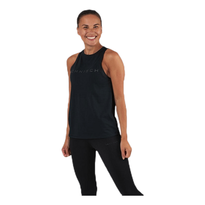 Clara Loose Singlet Black