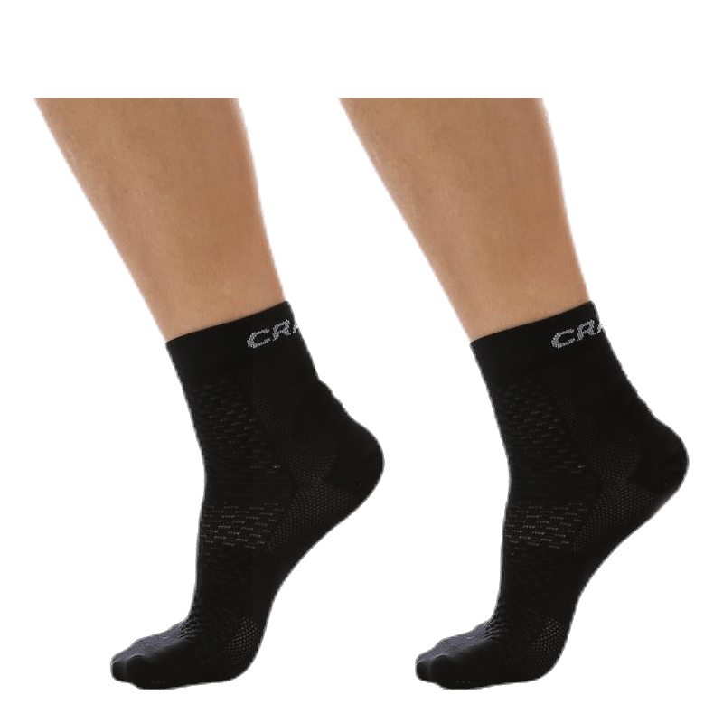 Cool Mid 2-Pack Sock Black