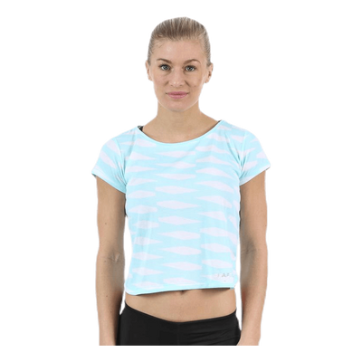 Breakaway Short Tee Turquoise