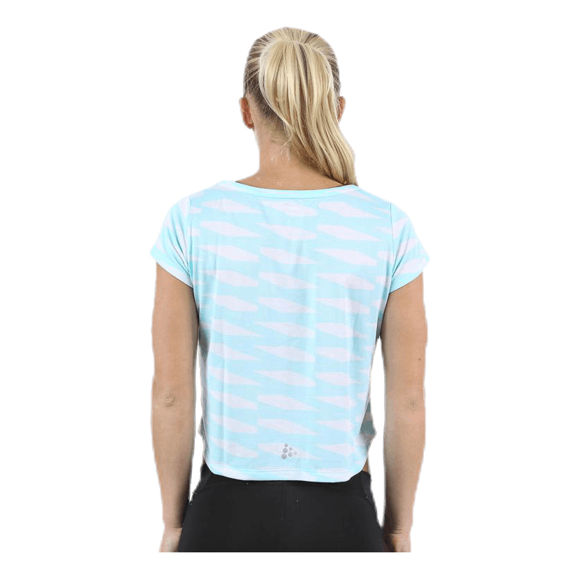 Breakaway Short Tee Turquoise