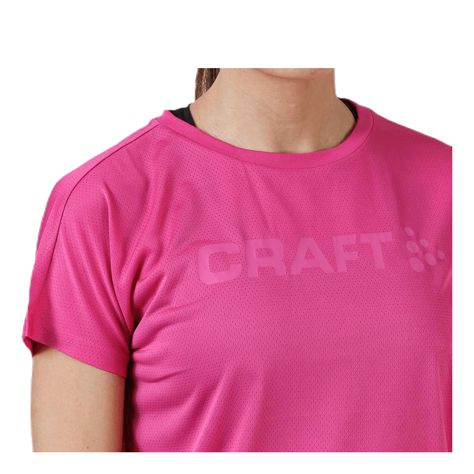 Eaze Mesh Tee Pink