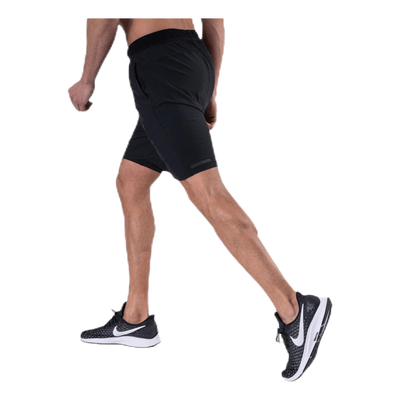 Vent 2 In 1 Racing Shorts Black