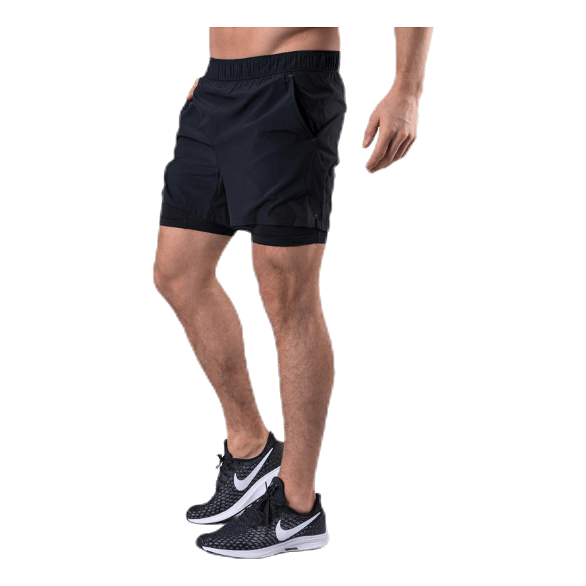 ADV Essence 2-In-1 Stretch Shorts Black