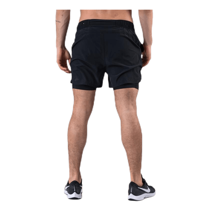 ADV Essence 2-In-1 Stretch Shorts Black