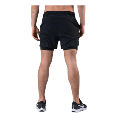 ADV Essence 2-In-1 Stretch Shorts Black