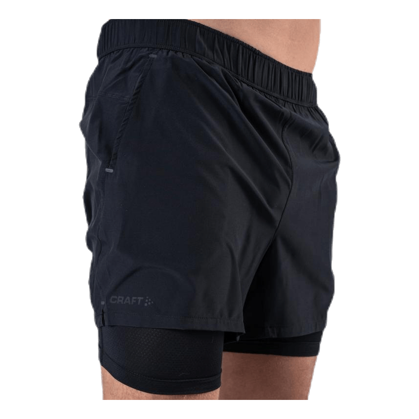 ADV Essence 2-In-1 Stretch Shorts Black