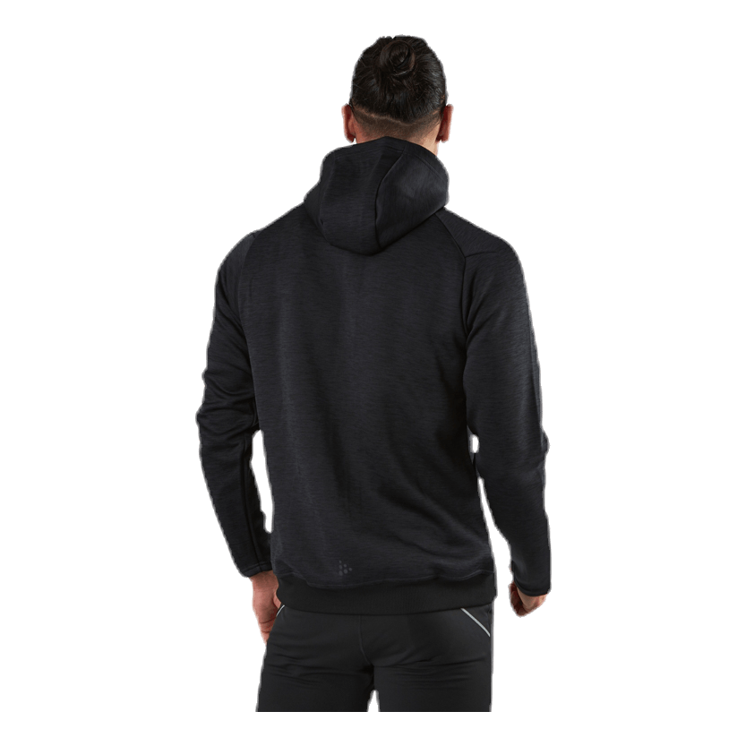 ADV Charge Zip Hood Jkt Black