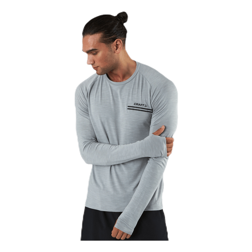 Core Sence LS Tee Grey