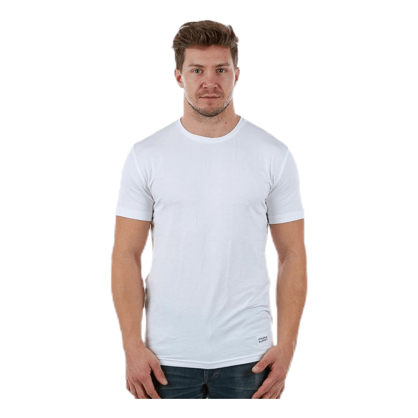 Bamboo Straight Tee White