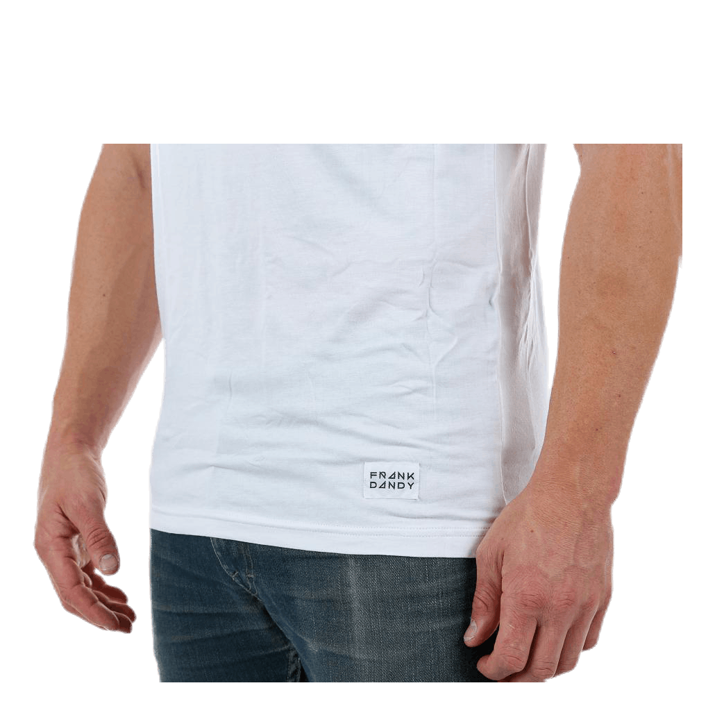 Bamboo Straight Tee White