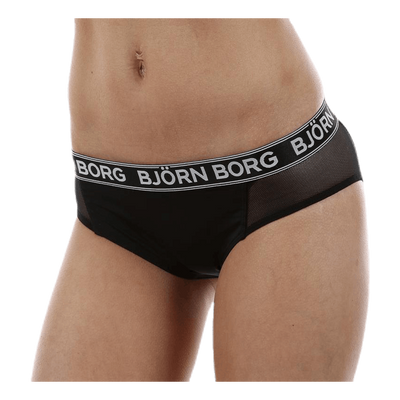 Iconic Mesh Mix Cheeky 1-p Black