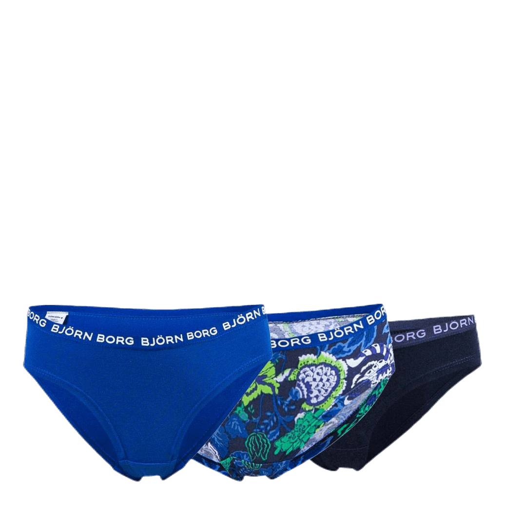 Hipster Strong Flower Junior 3-Pack Blue