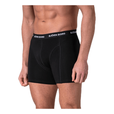 Shorts Solid 7-pack Black