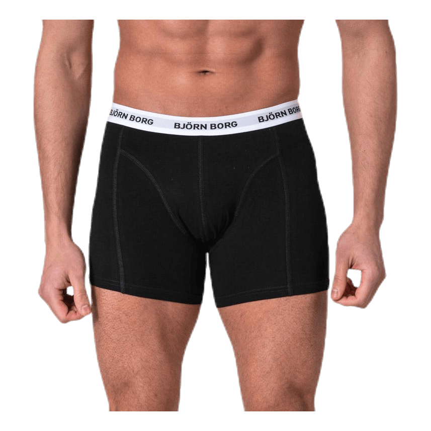 Shorts Solid 7-pack Black