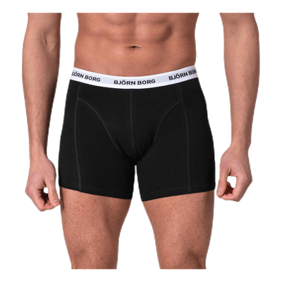 Shorts Solid 7-pack Black