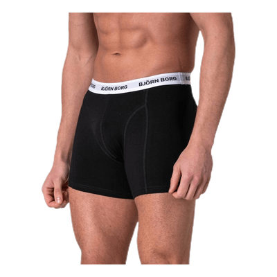 Shorts Solid 7-pack Black